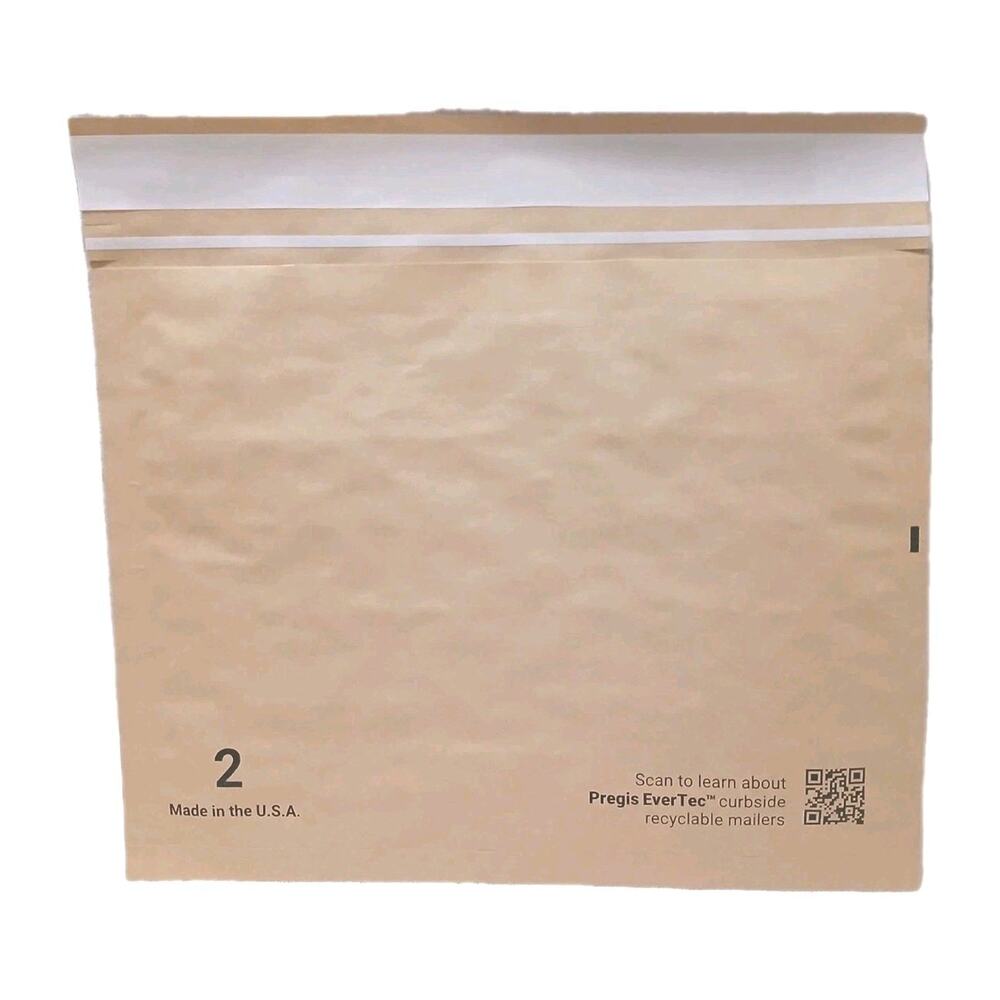 10 Pc 12x9 Padded Mailers Eco Tan Envelopes Self Seal Tear Strip Office Home Biz